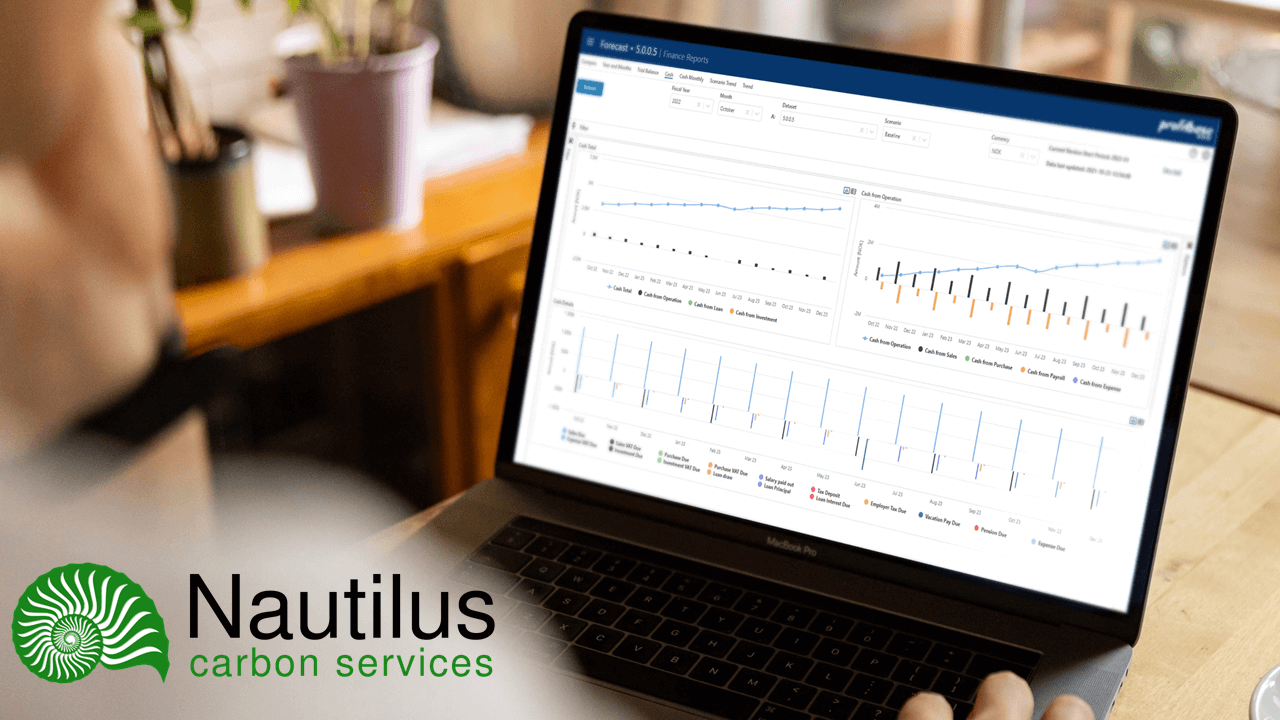Nautilus Carbon Services chooses Profitbase Planner!