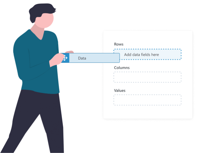 Familiar interface with Power BI UI