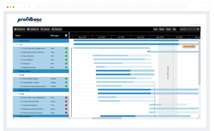 Power BI Gantt Chart